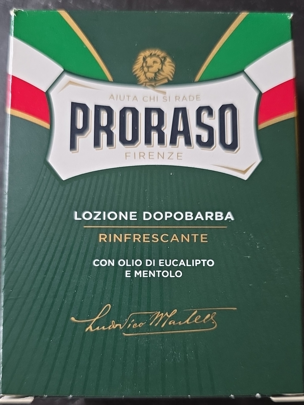 Proraso Lozione Dopobarba Rinfrescante - Green